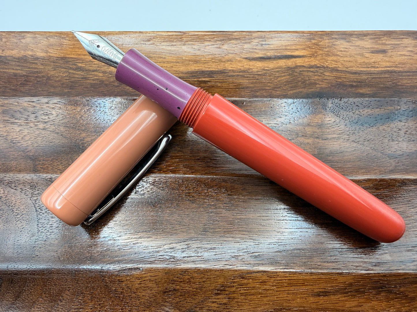 That 70’s Fountain Pen Handmade From Ebonite With Bock Nib