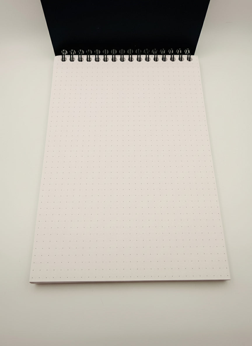 Wire bound Rhodia DotPad Notepad A5