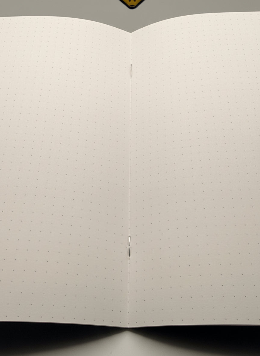 Rhodia Staple-bound Dot Grid Notebook 48 sheets 6 x 8 1/4 A5