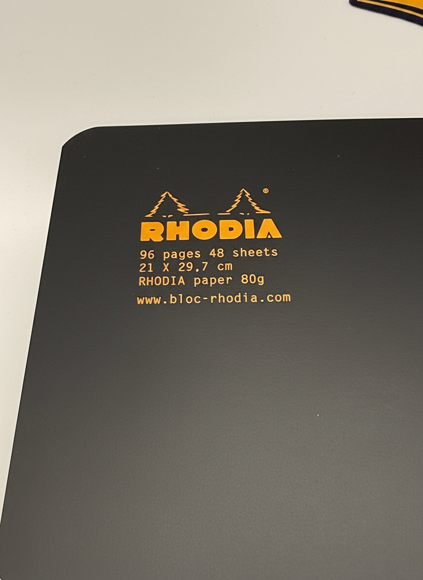 Rhodia Staple-bound Dot Grid Notebook 48 sheets 8 1/4 x 11 3/4
